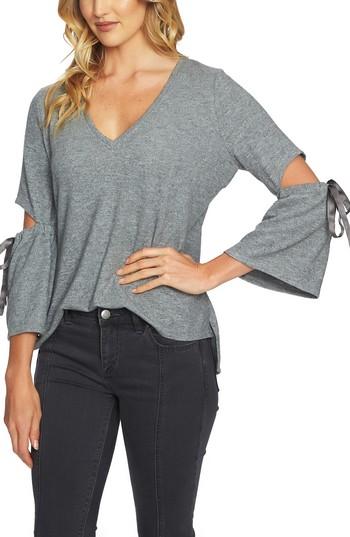 Women's 1.state Cozy Slit Sleeve Top