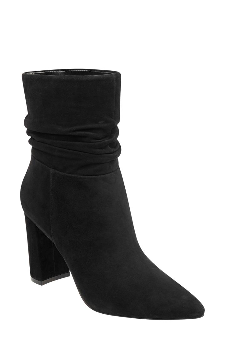 Women's Marc Fisher D Unana Bootie, Size 5 M - Black