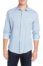 Men's Stone Rose Trim Fit Knit Sport Shirt