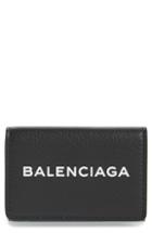 Women's Balenciaga Mini Logo Calfskin Wallet -