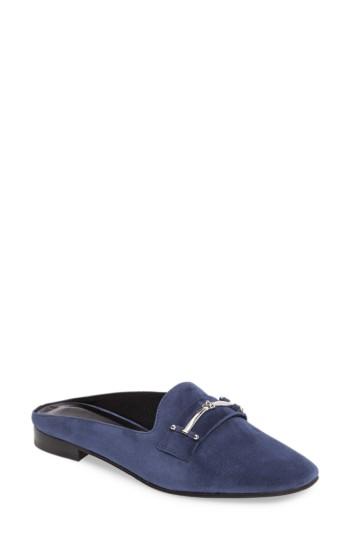 Women's Charles David Melody Loafer Mule Us / 36eu - Blue