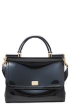 Dolce & Gabbana Medium Miss Sicily Pvc Satchel - Black