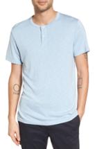 Men's Theory Gaskell Anemone Slim Fit Henley - Blue