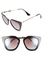 Women's Bp. Dejavu 51mm Cat Eye Sunglasses - Black