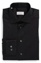 Men's Eton Contemporary Fit Solid Dress Shirt .5 - Black