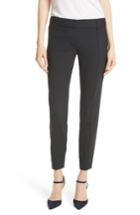 Women's Nili Lotan Nahla Ankle Pants - Black