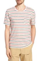 Men's Billy Reid Striped T-shirt - Red