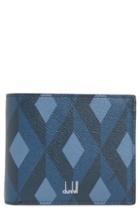 Men's Dunhill Cadogan Leather Wallet - Blue
