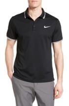 Men's Nike Court Regular Fit Dri-fit Tennis Polo, Size - Black