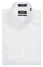 Men's Nordstrom Men's Shop Classic Fit Non-iron Solid Dress Shirt .5 - 33 - White