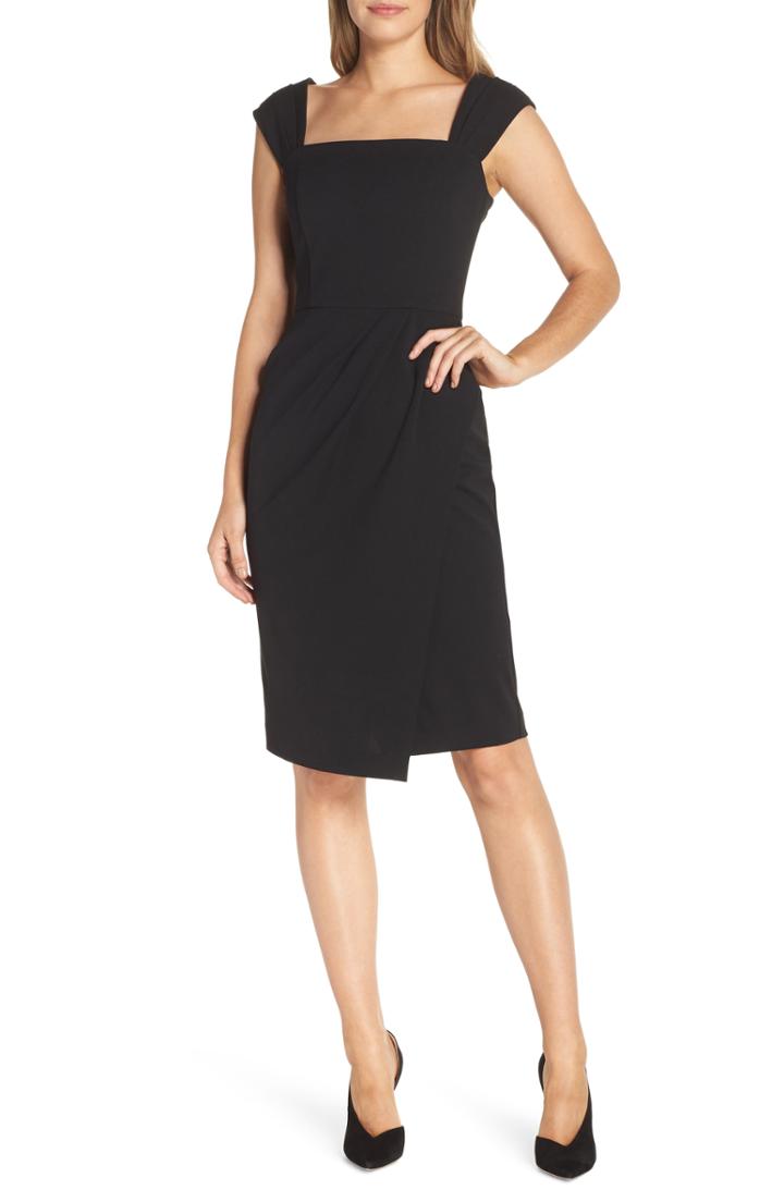 Women's Vince Camuto Jacquard Sheath Dress - Pink