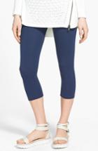 Women's Nordstrom 'go To' Capri Leggings - Blue