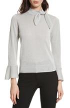 Women's Kate Spade New York Metallic Knot Sweater - Metallic