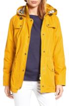 Women's Barbour Trevose Waterproof Hooded Jacket Us / 14 Uk - Yellow