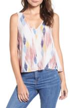 Women's Roxy City Skyline Print Tank - White