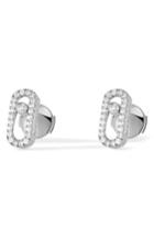 Women's Messika Move Uno Pave Diamond Stud Earrings