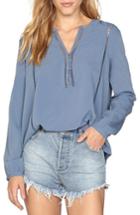 Women's Amuse Society Pretty Young Thing Blouse - Blue