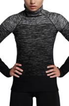 Women's Nike Pro Hyperwarm Long Sleeve Training Top - Grey