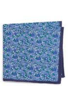 Men's Calibrate Botanical Gardens Cotton Pocket Square