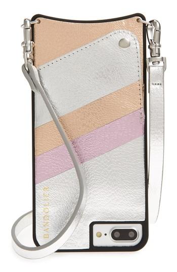 Bandolier Emma Iphone 6/7/8 & 6/7/8 Crossbody Case - Blue