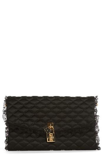 Dolce & Gabbana Quilted Clutch - Black