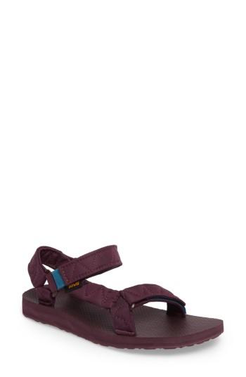Women's Teva 'original Universal' Water Friendly Print Sandal M - Purple