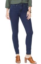 Petite Women's Nydj Ami Super Skinny Jeans P - Blue