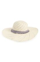 Women's Bp. Metallic Stripe Straw Hat -