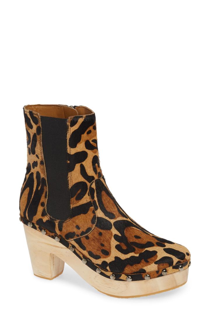 Women's Free People West Johanna Clog Bootie Us / 36eu - Brown