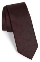 Men's The Tie Bar Floral Silk Tie, Size - Red