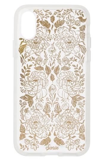 Sonix Secret Garden Print Iphone X Case - Metallic