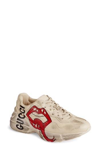 Women's Gucci Rhyton Sneaker Us / 35eu - Ivory
