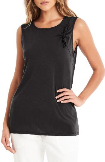 Women's Michael Stars Knotted Tie Tank