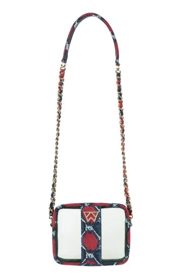 Kelly Wynne Clear Mingle Mingle Mini Crossbody Bag -
