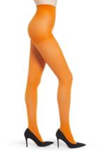 Women's Halogen X Atlantic-pacific Opaque Tights - Orange