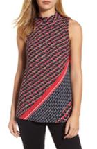 Women's Nic+zoe Mixed Dots Tank - Red