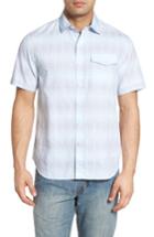 Men's Tommy Bahama Grecian Venetian Sport Shirt, Size - Blue