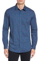 Men's Rodd & Gunn Patons Rock Original Fit Print Sport Shirt - Blue