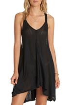 Women's Billabong Twisted View Cover-up Dress - Black