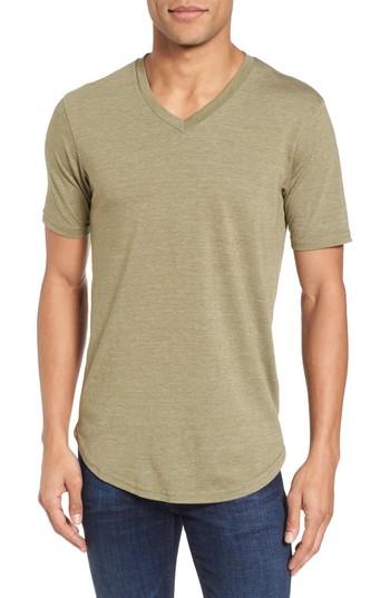Men's Goodlife Scallop Triblend V-neck T-shirt - Green