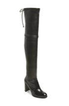 Women's Stuart Weitzman Hiline Over The Knee Boot .5 M - Black