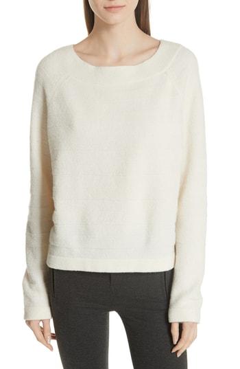 Women's Vince Merino Wool Blend Knit Sweater - Ivory