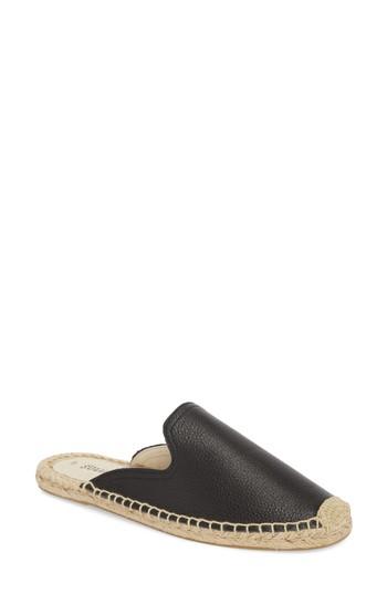 Women's Soludos Espadrille Loafer Mule M - Black