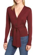Women's Rag & Bone Leopard Spot Sweater - Burgundy
