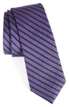 Men's Calibrate Pop Up Stripe Tie, Size - Red