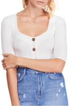 Women's Free People Central Park Top - White