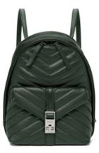 Botkier Dakota Quilted Leather Backpack - Green