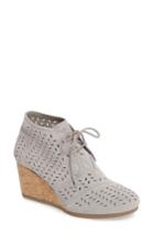 Women's Toms Perforated Chukka Wedge Boot