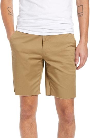 Men's Brixton Toil Ii Chino Shorts - Beige