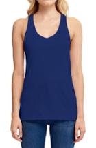 Women's Lamade Deep V-neck Tissue Jersey Tank - Blue